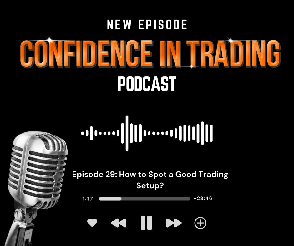 Scanning charts without a plan it's like grocery shopping without a list—you waste time, spend extra, and forget the essentials. 🤦 Tune into my latest podcast to learn how I spot a good trading setup! 👉 bit.ly/ep29

#tradingmindset #tradingpsychology #TRADINGTIPS