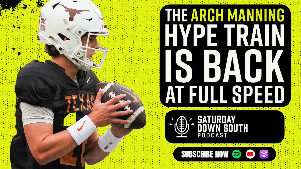 New pod! New pod! 🏈 @TomLuginbill talks Arch Manning, Jaden Rashada, fixing recruiting and stories from the sideline 🏈 5 new(ish) SEC players to know after Saturday 😎 Lad/Lass of the Week Watch: youtube.com/watch?v=k2niC8… Listen: podcasts.apple.com/us/podcast/5-n…
