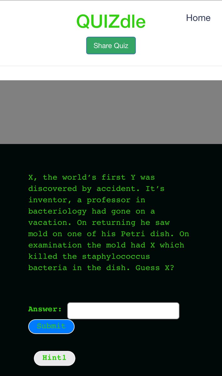 nisarggladiator's tweet photo. #Quizdle today is from the world of #medicine https://t.co/11anIm9ZBn https://t.co/IUN3d28Y7o