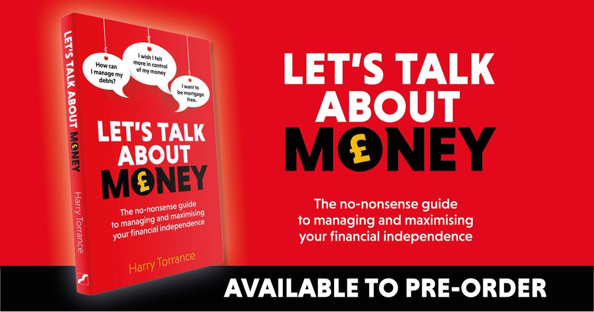 Looking for some no-nonsense approaches to managing and maximising your money? Look no further... 'Let's Talk About Money' is out on 23rd May, but you can pr-order your copy now: buff.ly/4aI5qI0