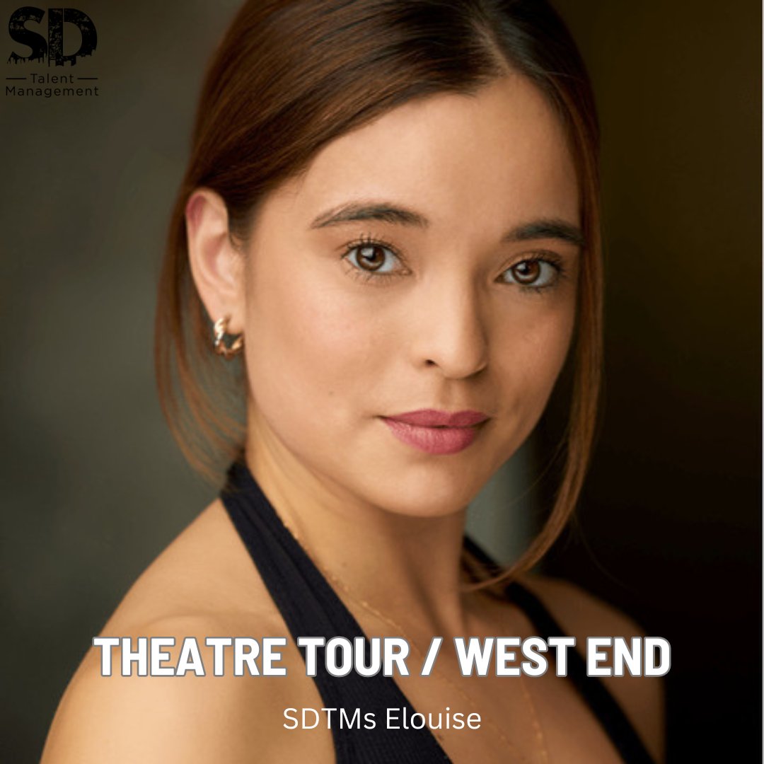 THEATRE TOUR //WEST END 
Congrats to #SDTMs Elouise who is embarking on a 10 month theatre tour and making her debut in the WEST END this summer!
Official cast announcements coming soon
Here's to this new adventure 🥂
#TheatreTour #WESTEND #WestEndTheatre
#SDtalent  #MCR #LDN #LA