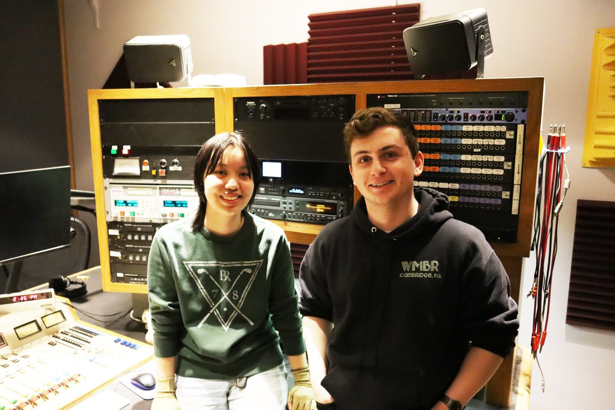 One of #MIT's Best-Kept Secrets Lives in the Basement of Walker Memorial. WMBR is a 24-hour, high-fidelity radio station with a plethora of music! Check out 88.1 FM and read more about the student-run station here: tinyurl.com/4w7cr8z8 #ThisisMIT