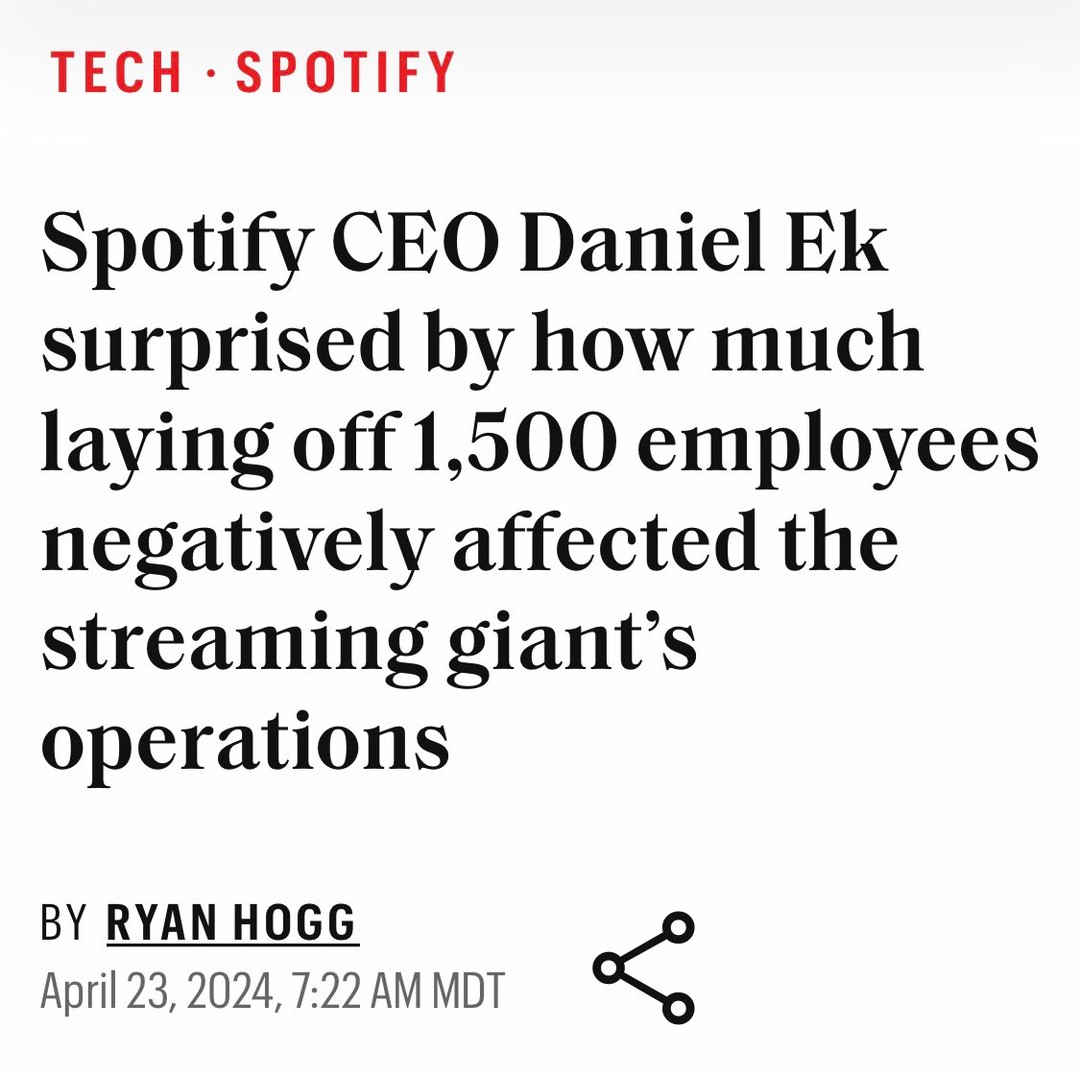 CEO walks out into the rain and is surprised he gets wet.