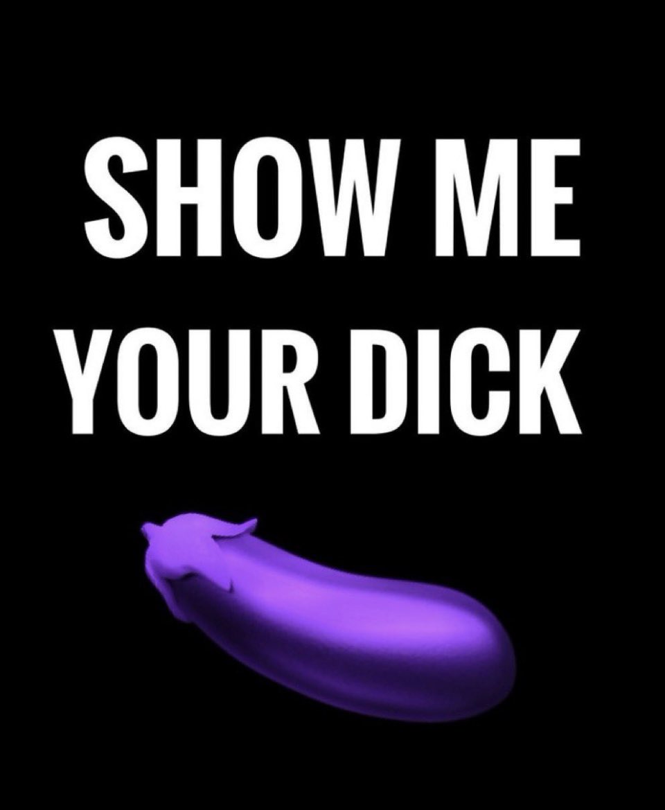 2 pic. Show me them dicks https://t.co/CFeSuV7hYN