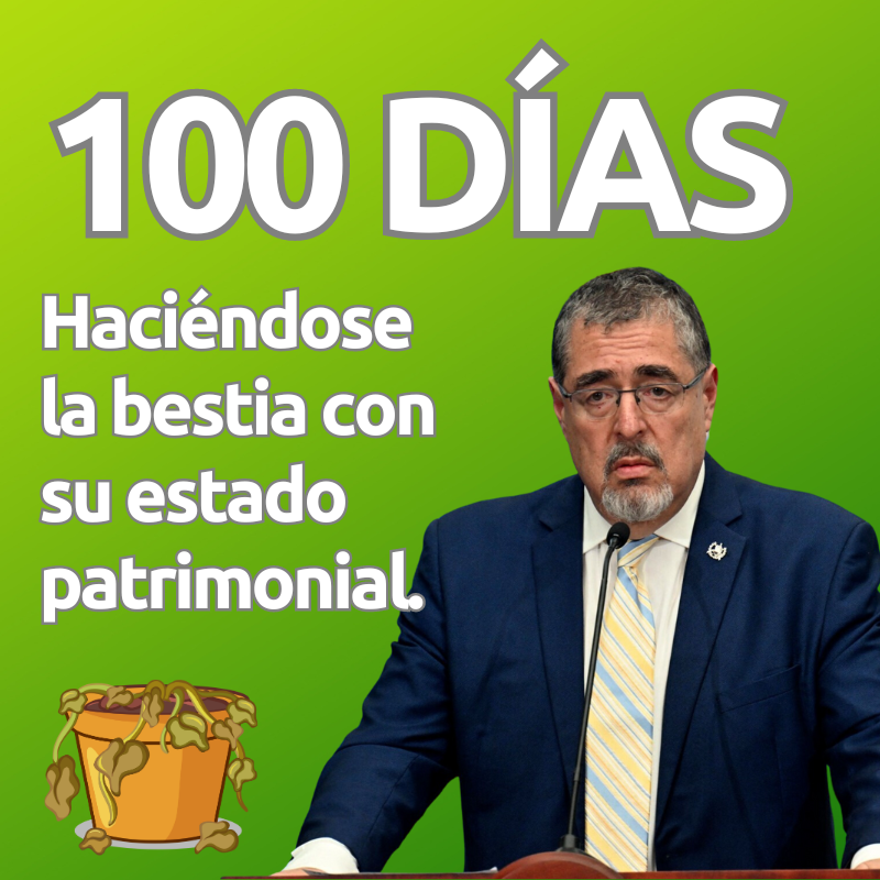 #100días Bernardo Arévalo 🥀👏👏