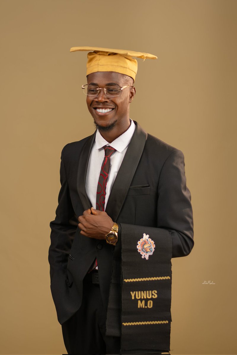 Yunuzz_yz's tweet photo. I graduated with a First Class Honour from Ladoke University of Technology ogbomoso, Department of Computer Science And Engineering yesterday.

A very big thank you to God, my family and everyone that has contributed to the success of this journey. https://t.co/nNidDSKKjo