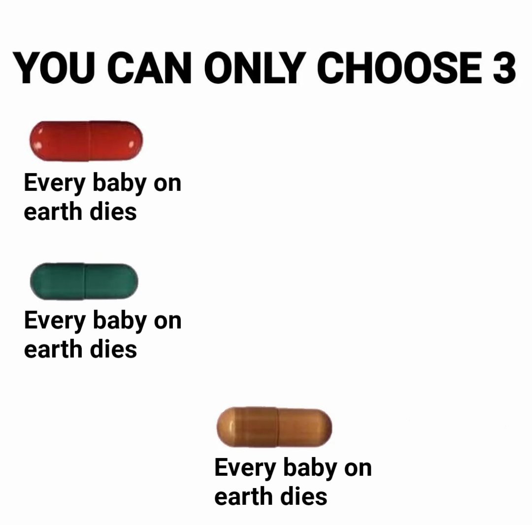 Which pill do you take?