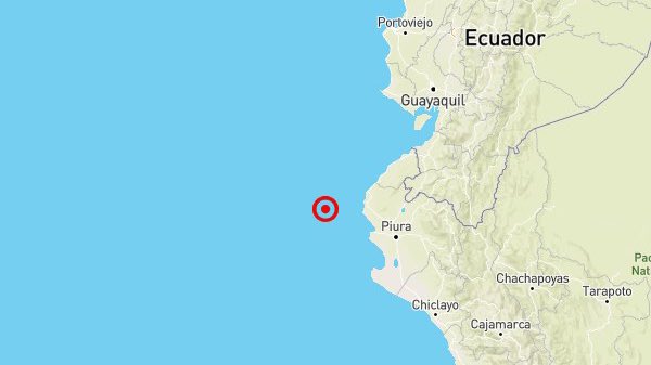 🔴 #Sismología | Sismo en #Ecuador límite #Perú 🇪🇨🇵🇪

Siendo las 12H13-TL (17H13-UTC) se dio un evento sísmico de magnitud 4.2MLv (#IGEPN) con hipocentro a 8Km ⬇️
Debido a su característica, su intensidad fue nula en Ecuador, leve en #Piura. 🇵🇪
Daños: Negativo ❌