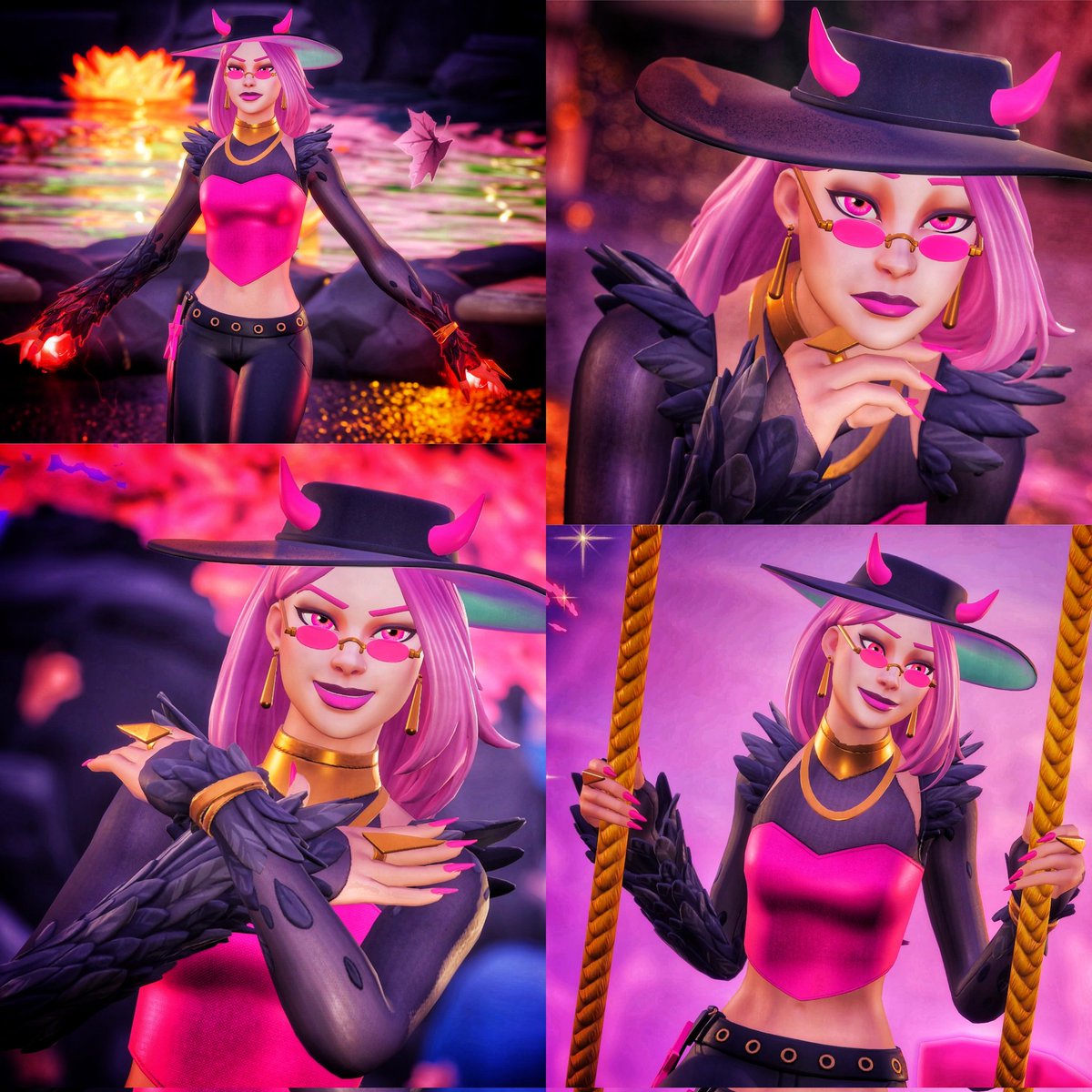 🌸💖Harpy Haze💖🌸 #FortniteMythsandMortals #Fortnite #Fortography #FortniteChapter5Season2