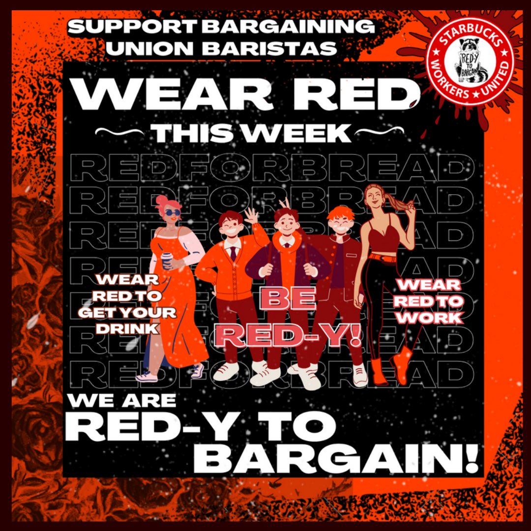 Who’s red-y to bargain?! Wear red this week to show your support 😎❣️#1u