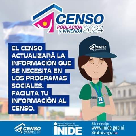 IX Censo Nacional De Población y V Censo Nacional De Vivienda 2024.
#Nicaragua #León #PLOMO #AbrilMilVecesVictorioso #LeónRevolución #4519LaPatriaLaRevolución