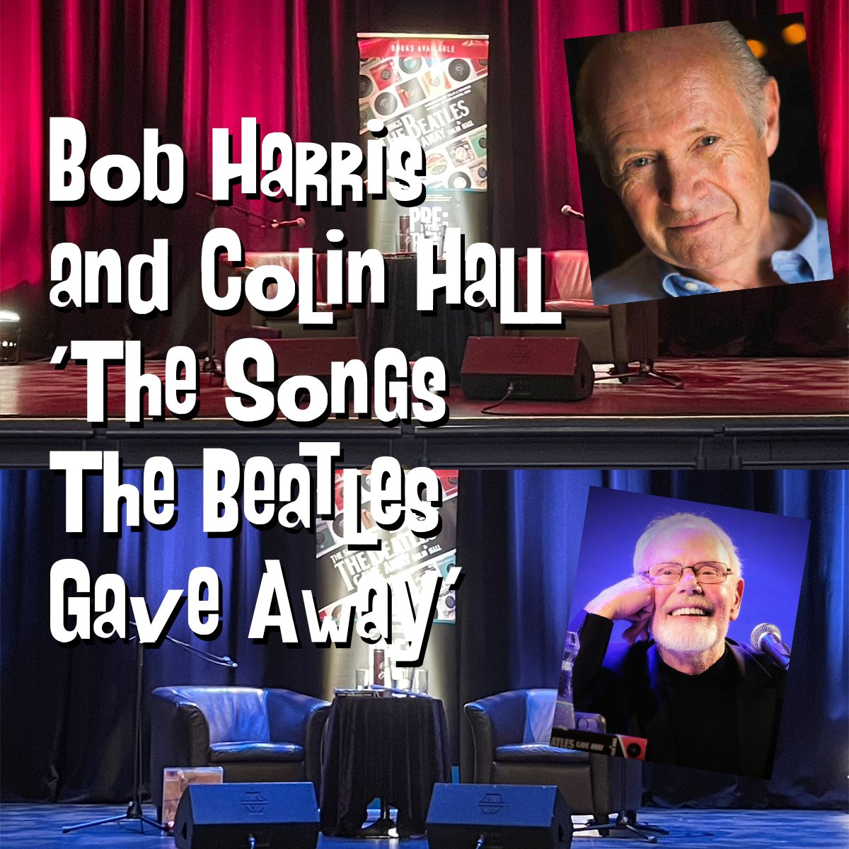 RevolverFanzine's tweet photo. An evening of #Beatles discussion with #BobHarris and #ColinHall. What's not to like? https://t.co/DCfqdRyTJp https://t.co/hRZrihf2zE