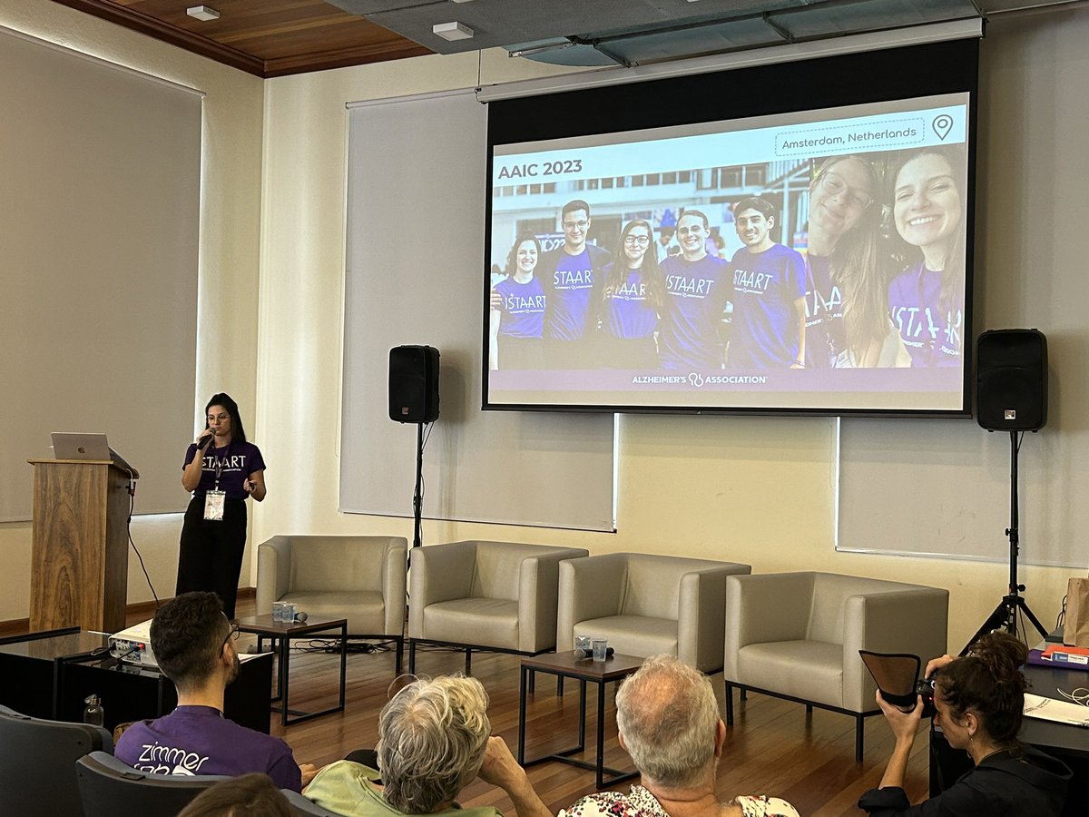 If I could give a tip for students 👉 join <a href="/ISTAART/">ISTAART</a> 👉 <a href="/giovannacollar/">Giovanna Carello-Collar</a> describing the impact of <a href="/ISTAART/">ISTAART</a> on her career at #AAICNeuroPOA!