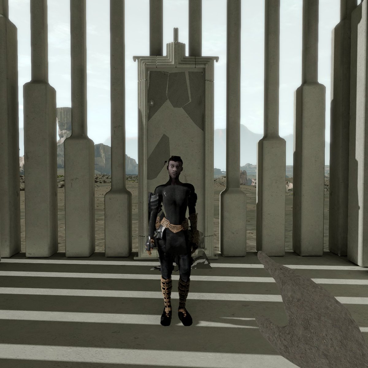 Corjn's tweet photo. @playernonplayer character focus n°1 :

Gemini, an introspective, aims to conquer fear of judgment and self-love.  

1: Pablito's artwork (https://t.co/l0pfCfgjzl) 2: Game screenshot https://t.co/4G35aiTPiU