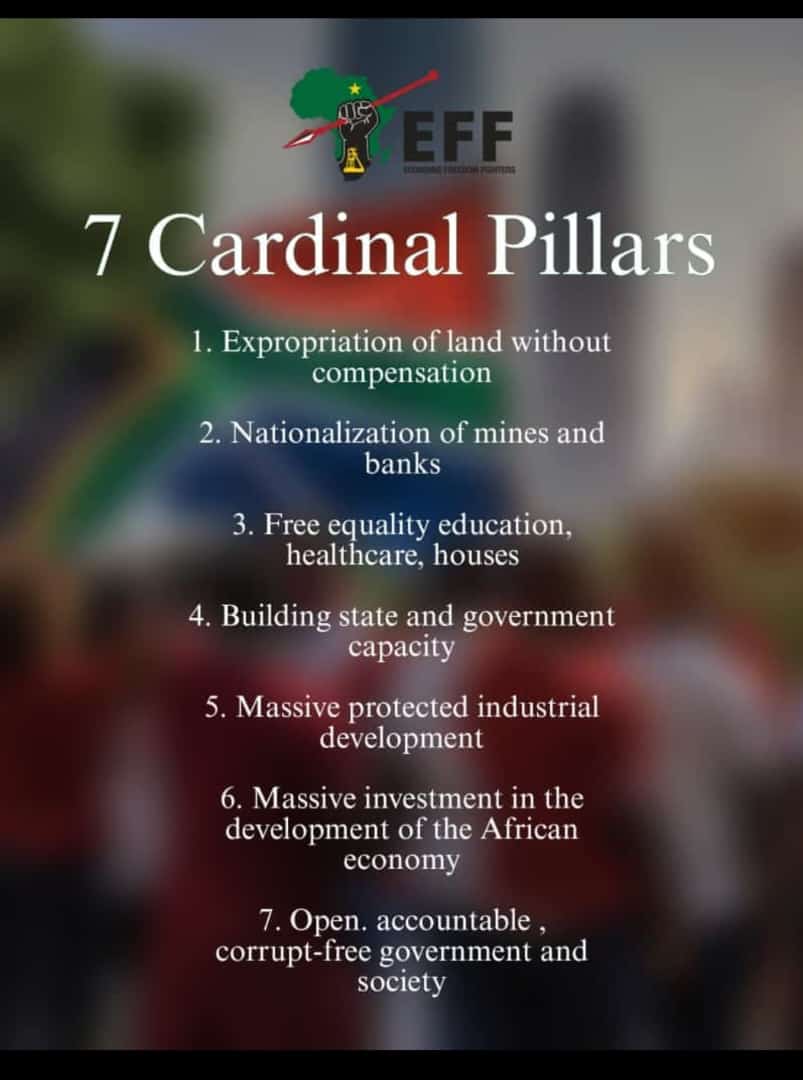 EFF 7 Non-Negotiable Cardinal Pillars.