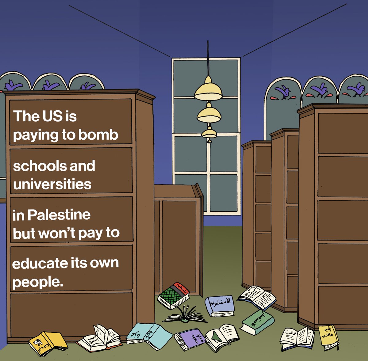 MonaChalabi's tweet photo. The US educational system has a much deeper problem than some well-informed, brave students protesting genocide. https://t.co/YviMy3nqp0