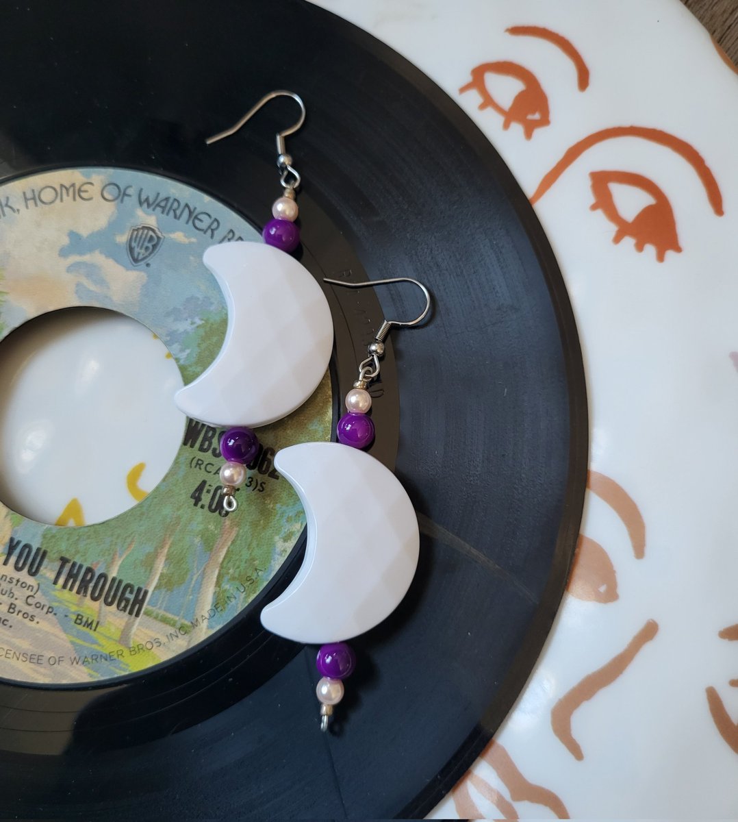 Moon Earrings🌙💜