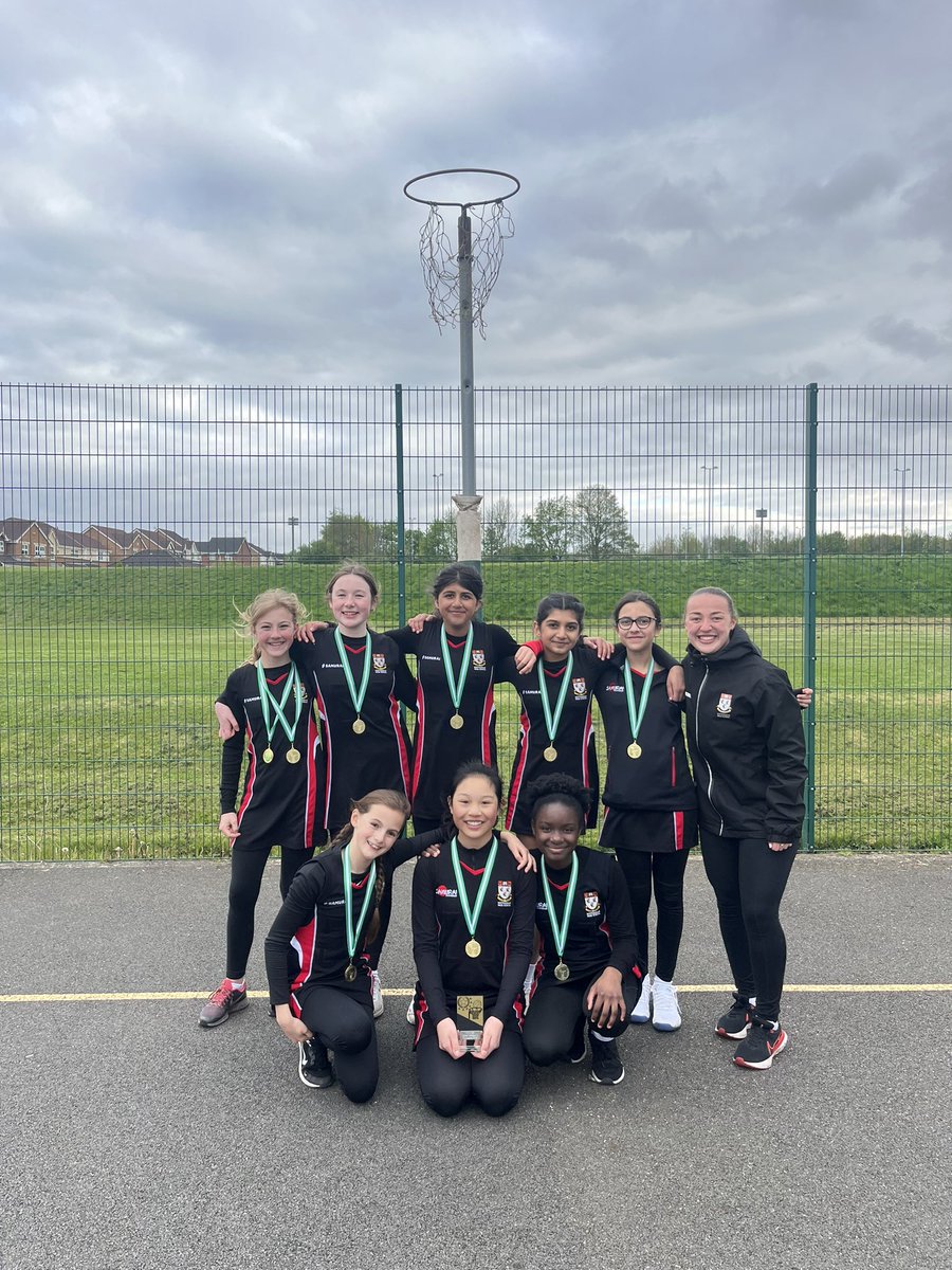 County U12 Netball Champions! 🏆 🏐 What amazing team work and response to feedback! 🌟