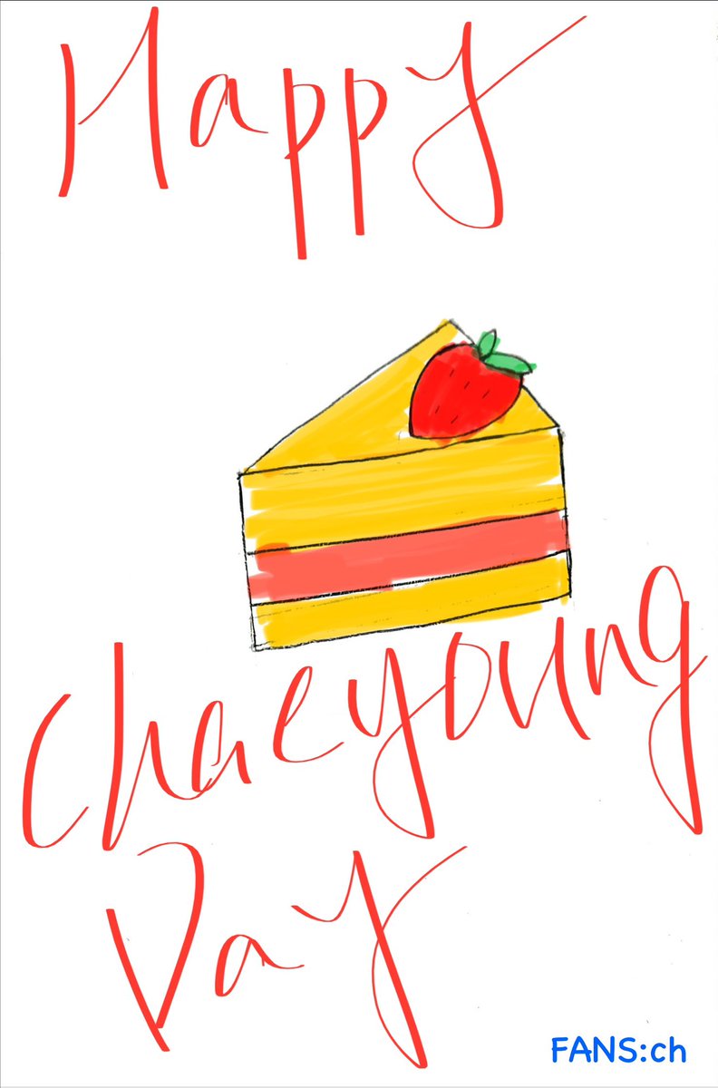 Happy Birthday!🍰 #Moment_of_CHAEYOUNGday