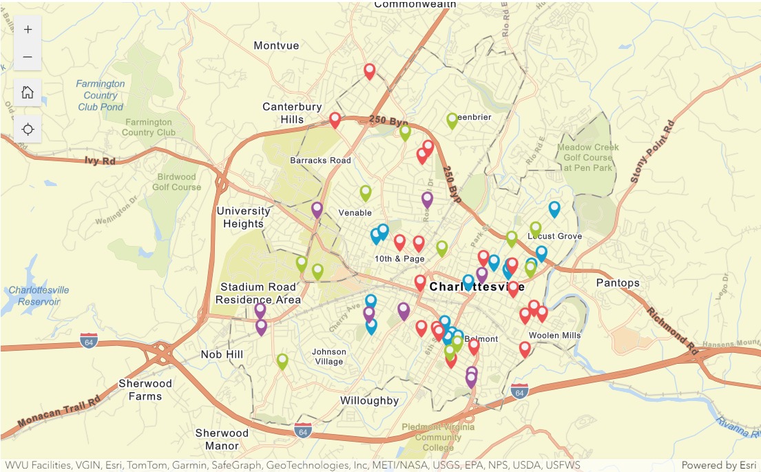 ONE WEEK left to give Neighborhood Development Services and Public Works your input on their sidewalk priorities! They are collecting responses until next Tuesday, April 30th. Leave feedback for each location here >> bit.ly/CvilleSidewalks