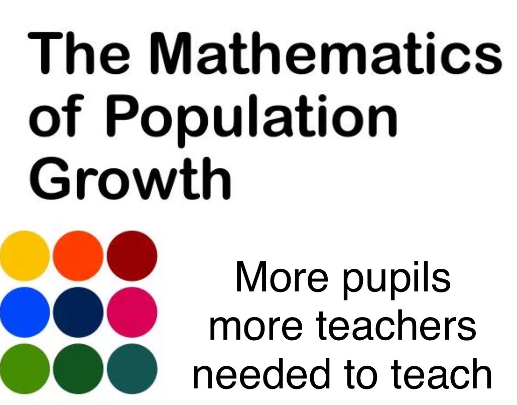 @GillianKeegan So with 1m more pupils than 2010 - the extra 27,000 teachers have 37 pupils each well done 👏🏼 Time to go back to school for a Maths lesson I’m thinking @RishiSunak might approve 🤔