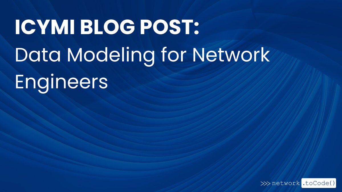 In this blog, we dissect the process of data modeling and teach you how to get started! Learn top-down & bottom-up strategies to kickstart your journey into network architectures. 💡 Dive in now! hubs.ly/Q02tNKVX0 #networkautomation #netdevops #networkplanning