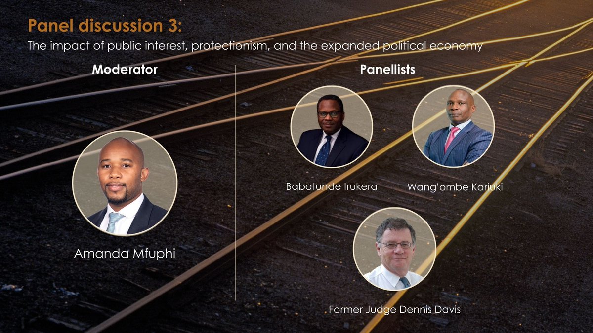 CompetLawAfrica's tweet photo. INSIGHTS | This article by @MfuphiA and @Nazeera_Mia is based on the 3rd panel at our #CompetitionLaw Conference. The panel looked at the impact of #PublicInterest, #protectionism and the political economy on #CompetitionRegulation in Africa. More here: https://t.co/gX4HgGnwiE https://t.co/mjJhZJcTNu