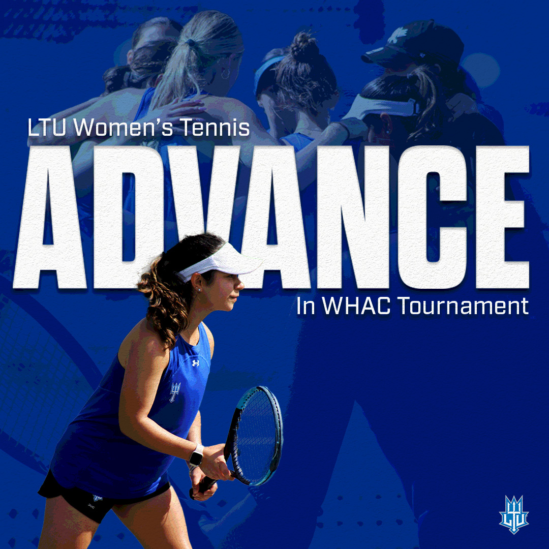 LTU Women's Tennis ADVANCE! The Blue Devils defeated Concordia on Monday to advance in the WHAC tournament! LTU Women's Tennis is back in action tomorrow against Aquinas! Go Blue Devils! #WeAreLTU