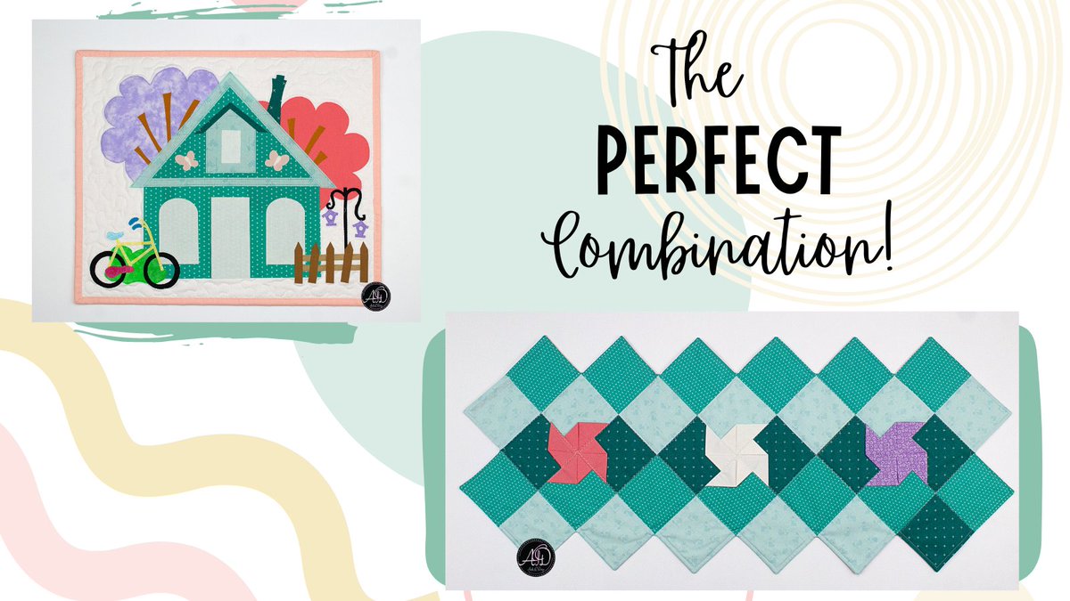 AndeGDesign's tweet image. Check out these beautiful, hand-crafted pieces from my Robin Drive collection, sparkling with matching teals and pinks! 
#springhomedecor #summerhomedecor #summerhomedesign #andegdesign #handmadetablerunners #quiltedtablerunner #handmadewallhangings