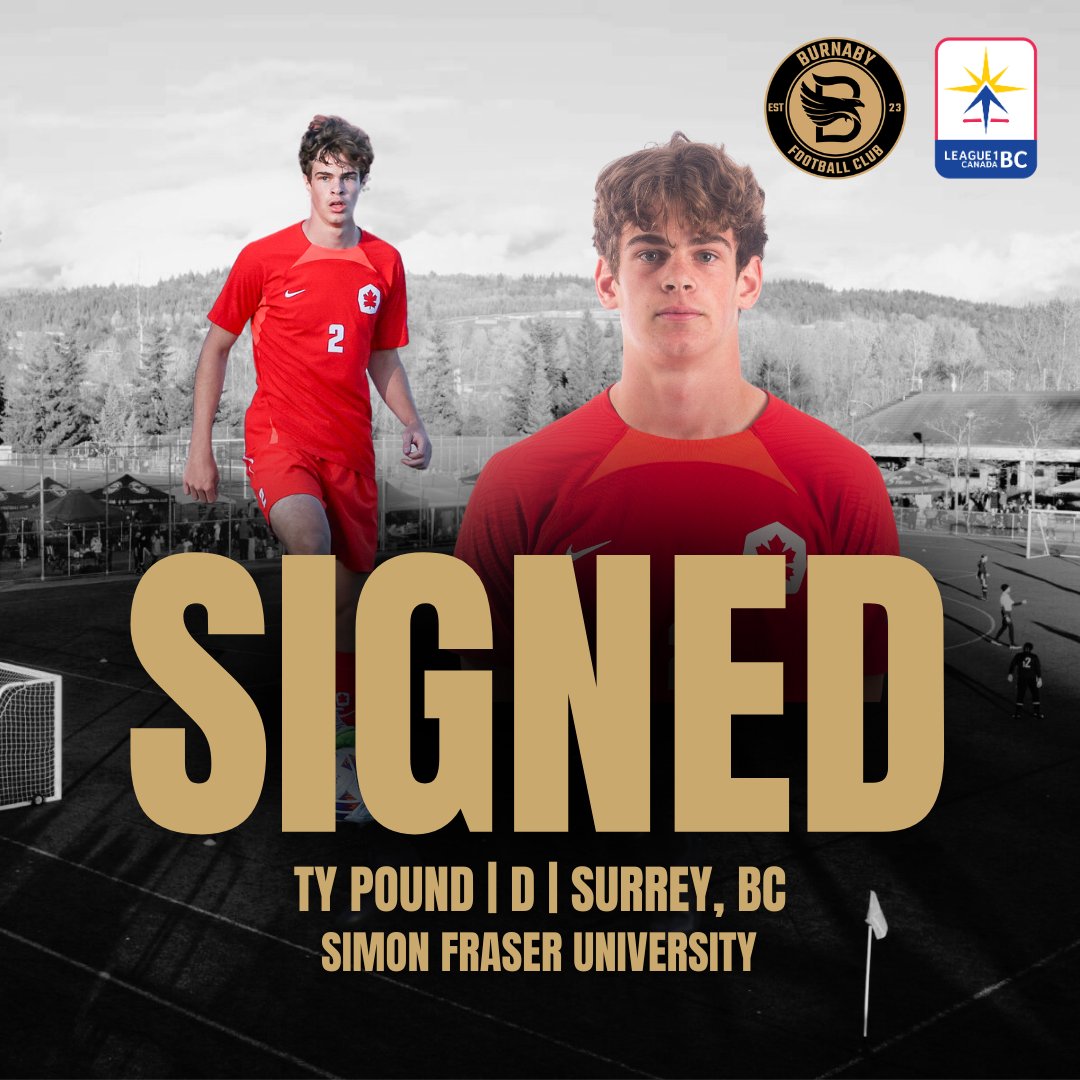 SIGNING ALERT 🚨🦅
Burnaby FC is excited to announce the signing of Defender Ty Pound from Surrey, BC.

Welcome, Ty!