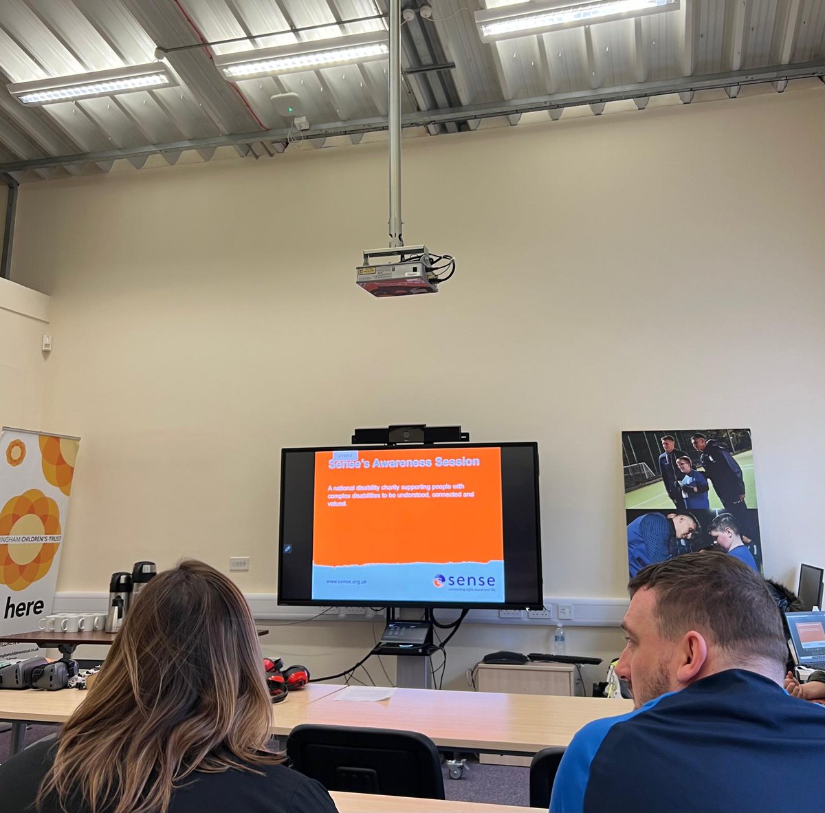 Yesterday Megan and Jack attended a Sense's Awareness Session delivered by @sensecharity and GEN 22! ❤️ Thank you so much for an amazing, insightful and educational morning! ❤️