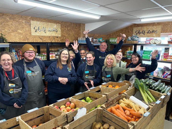 Today we've opened a new Community Grocery in Hartlepool, and people have been queuing to get in as we launch! 🎉 We are so excited to be opening another grocery, seeing people come through the doors to get the food they need, and leaving with the hope and love Jesus provides.