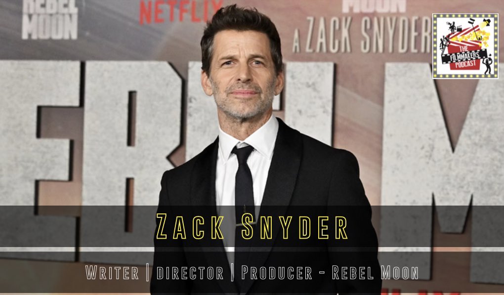 This weeks guest is…. Zack Snyder ! The director of @rebelmoon, 300, #ManOfSteel, #BatmanVSuperman #SuckerPunch discusses making his films and more! Get it in your ears: pod.fo/e/233d35 #zacksnyder #director #justiceleague #rebelmoon #netflix
