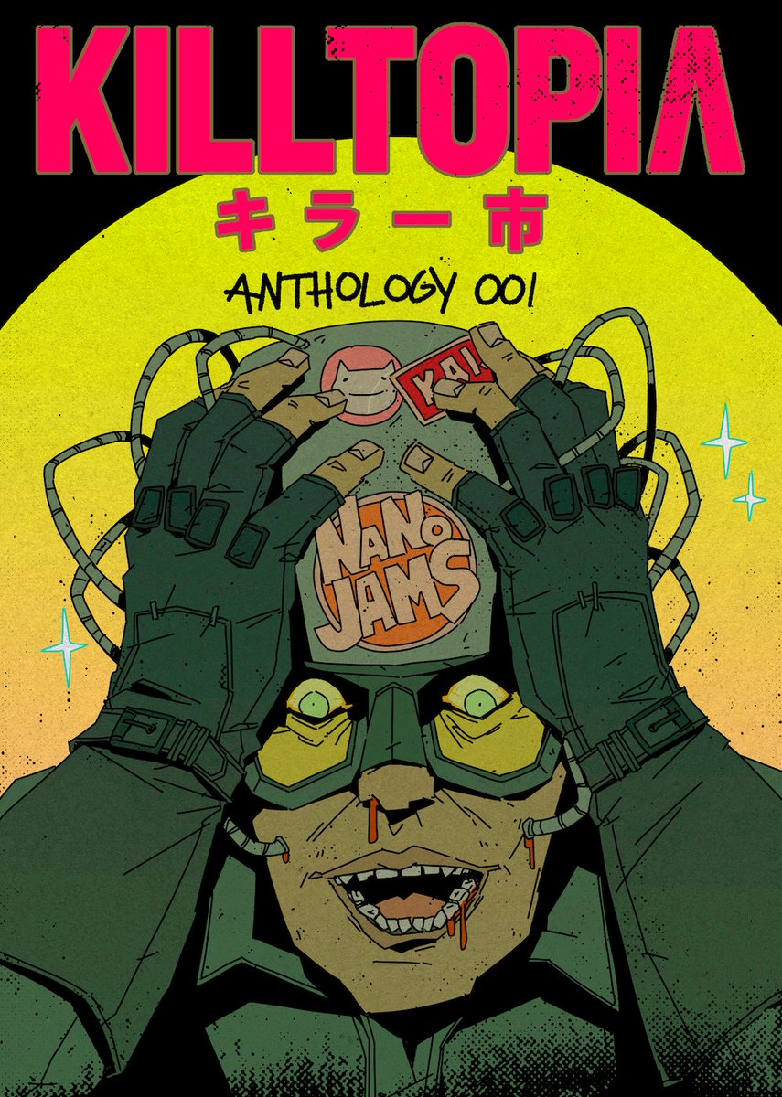 Our huge cyberpunk comic anthology Killtopia: Nano Jams has smashed through its £20,000 target and is now on its way to £21k! Thank you so much for your pledges, kind messages and shares everyone. How much further can we take this? 👀 tinyurl.com/56td5xnf