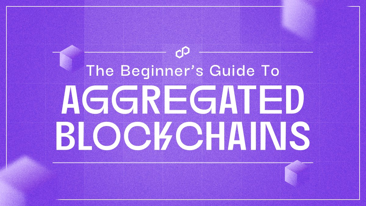 WTF is Aggregated Blockchains and what does Polygon mean when they talk about it? 

Let me explain👇🧵

(psst...bookmark this so you can refer back later)