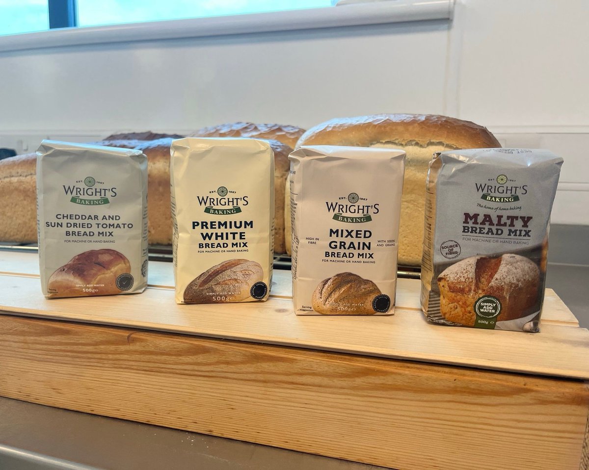 🛒 Lidl now stocks these four bread mixes: Cheddar & Sundried Tomato, Premium White, Mixed Grain and Malty. Which of these have you tried? 🥖