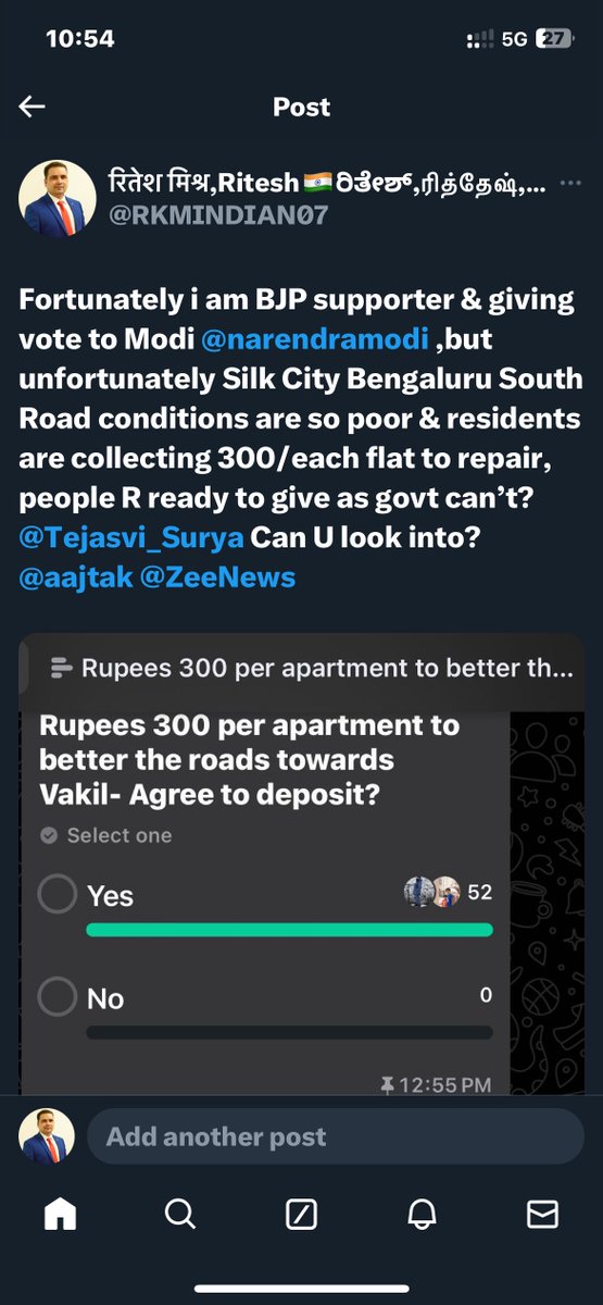 RKMINDIAN07's tweet photo. @Tejasvi_Surya @AmitShah Hi Bengaluru South MP
Can you please look into ??
Last 5 years same situation !!

@timesofindia @BangaloreMirror @BangaloreTimes1 @BBCHindi @htTweets https://t.co/9gZsbXvWZI