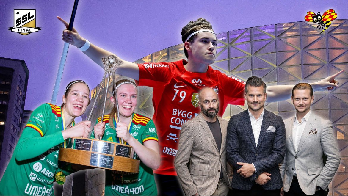 Mika Monzon Packalén (@mikampackalen) on Twitter photo Säsongens höjdpunkt, SM-finalerna, är bara ett par dagar bort!
<a href="/SportExpressen/">SportExpressen</a>:s laguppställning på Friends Arena på lördag håller jämna steg med deltagande finallagen <a href="/PixboWallenstam/">Pixbo Innebandy</a>, <a href="/TTGinnebandy/">Team Thorengruppen Innebandy</a> och <a href="/StorvretaIBK/">StorvretaIBK</a>.
Programledare: <a href="/andreasaaberg/">Andreas Åberg</a>
Huvudkommentator: Säsongens höjdpunkt, SM-finalerna, är bara ett par dagar bort!
<a href="/SportExpressen/">SportExpressen</a>:s laguppställning på Friends Arena på lördag håller jämna steg med deltagande finallagen <a href="/PixboWallenstam/">Pixbo Innebandy</a>, <a href="/TTGinnebandy/">Team Thorengruppen Innebandy</a> och <a href="/StorvretaIBK/">StorvretaIBK</a>.
Programledare: <a href="/andreasaaberg/">Andreas Åberg</a>
Huvudkommentator: