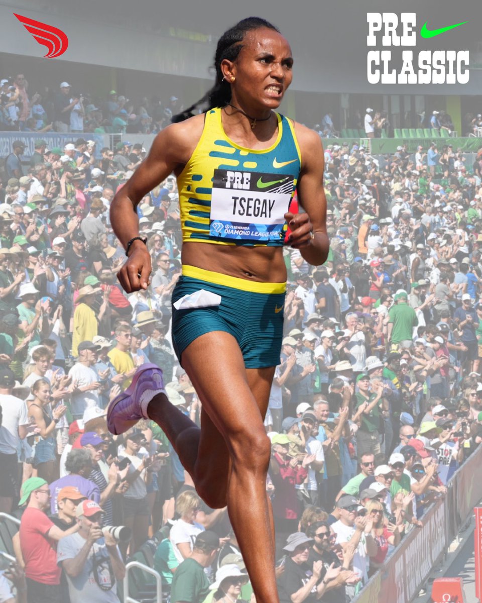 THIS JUST IN: 5000m world record holder Gudaf Tsegay to headline the women’s 10,000m in an effort to break the world record at #PrefontaineClassic.