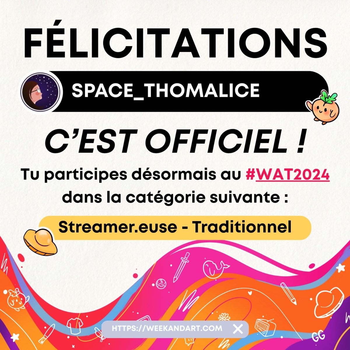 Ah, au fait... beaucoup d'aquarelle à venir sur Twitch dans quelques semaines 👀 #WAT2024