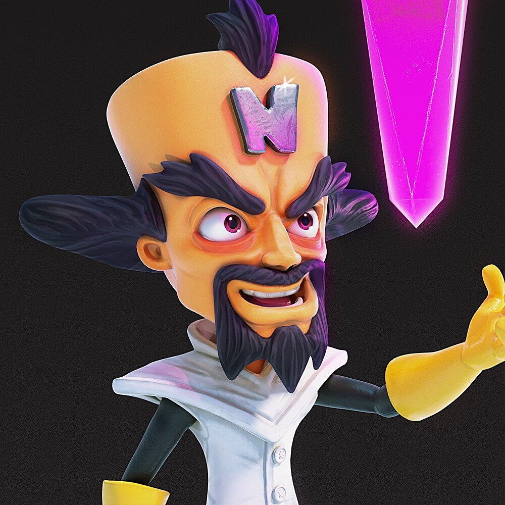 Tonzuko's tweet photo. Did some fresh renders of my Cortex model~

#CrashBandicoot https://t.co/YyZjG9Pwaq