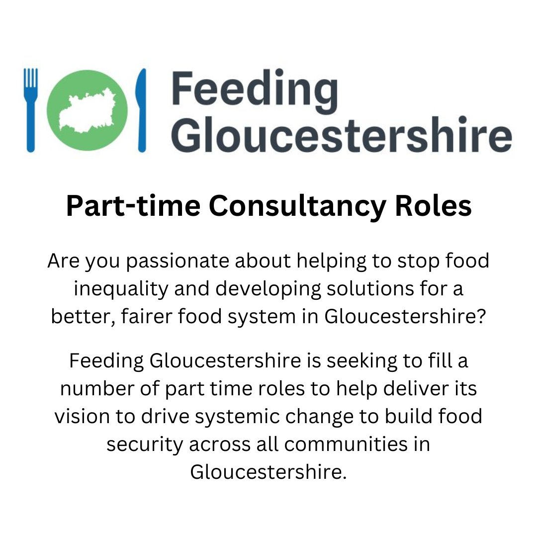 Head over to our website to learn more about the roles we are recruiting for feedinggloucestershire.org.uk/feeding-glouce…