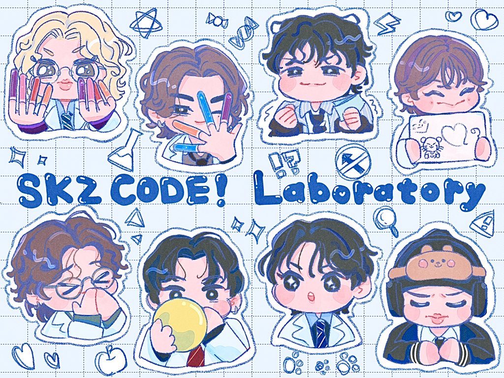 🥼𝗦𝗞𝗭 𝗖𝗢𝗗𝗘 𝖲𝗎𝗌𝗉𝗂𝖼𝗂𝗈𝗎𝗌 𝖫𝖺𝖻💭🔬🧪
#Straykidsfanart