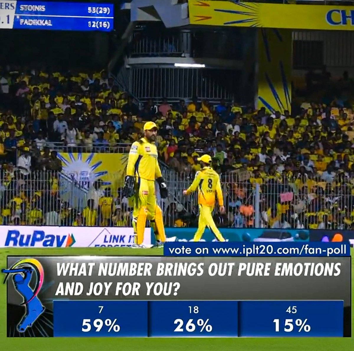 Nation's son @MSDhoni 😎❤️

#WhistlePodu #IPLonJioCinema #CSK