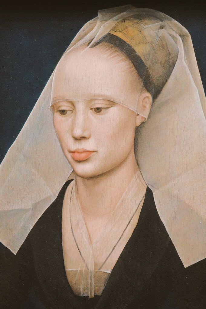 Portrairt of a Lady by R. #vanderWayden (1400-1464) / Flemish Rennasaince #fineart