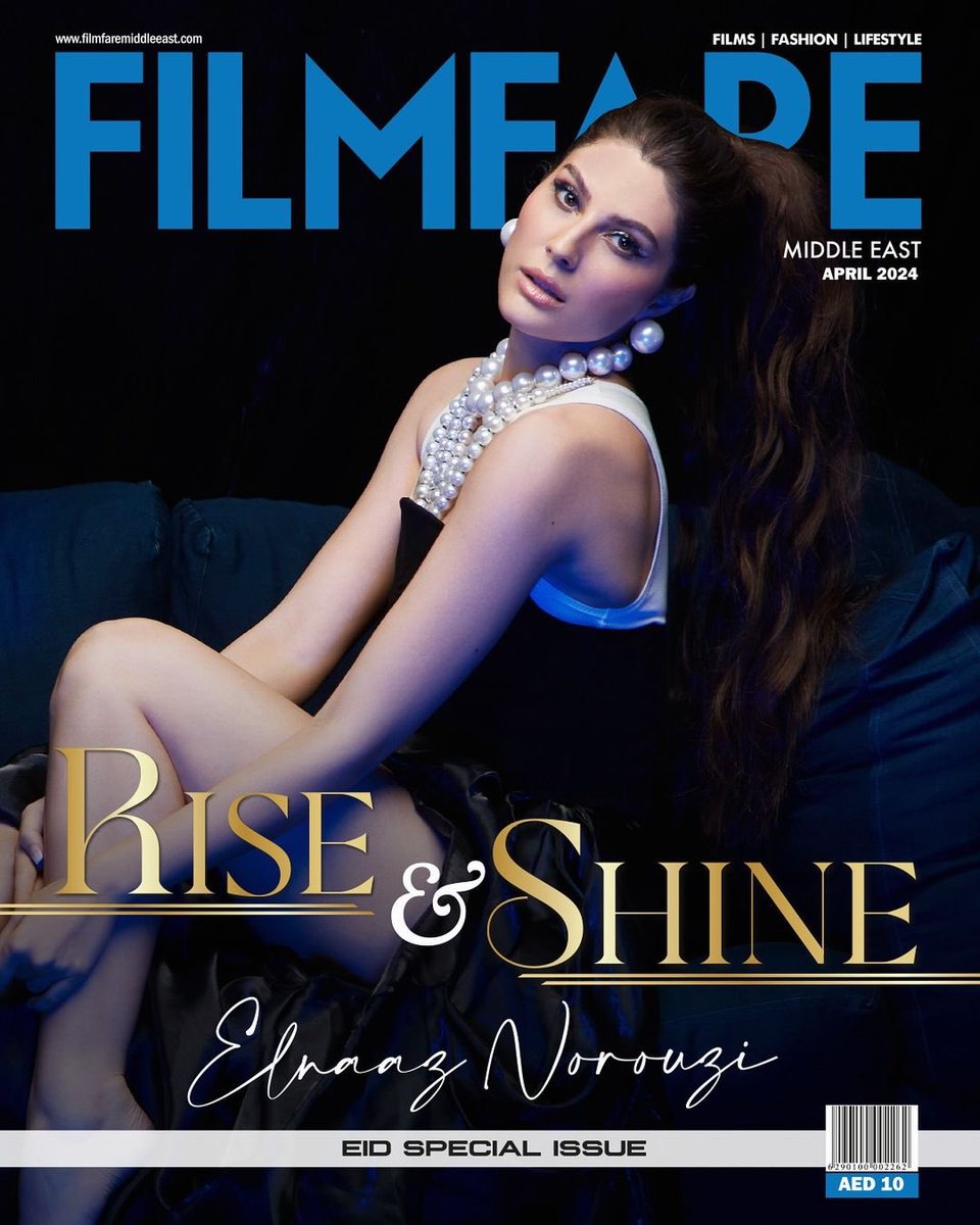 A skilled singer, a dancer par excellence, and an actor with acting chops to match, our Filmfare Middle East April Digital Cover Star Elnaaz Norouzi is all this and more! 💥 From being a rank outsider, the gorgeous young actress is rising, shining and earning her stripes in the