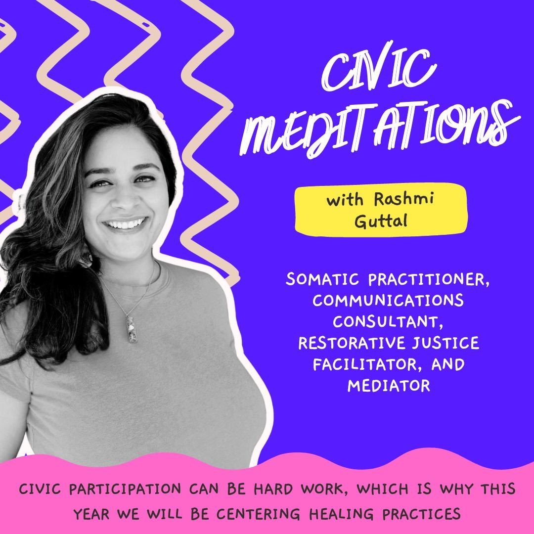 ONLYinSJ's tweet photo. Our Civics Masterclass partnership with PACT 2024 Civics Cohort is now live!

Dinner, Childcare, and Spanish/Vietnamese Translation Provided | Hybrid Option | Somatic Civic Meditations

RSVP: https://t.co/TO7suhjDD7 https://t.co/L6L7RHr5iQ