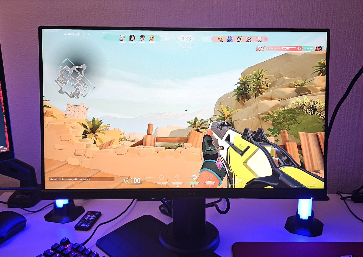 Viewsonic XG2431 24 inch 240hz. This monitor is so clean 😍