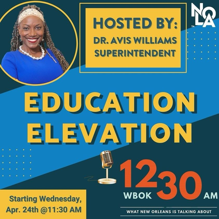 Tune in! For the upcoming episode of Education Elevation, I look forward to speaking with Crystal Lafrance, the principal of The Leah Chase School. There is excitement in the air as we prepare to open this new school in honor of the iconic Leah Chase. #equity #excellence #joy…