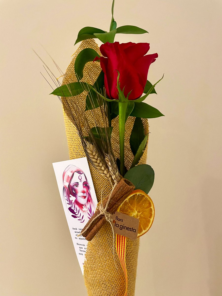 eladevesa's tweet photo. Avui és el dia més bonic de l'any. 
Feliç Sant Jordi! 🌹📖🐉 https://t.co/DocP3JleYa